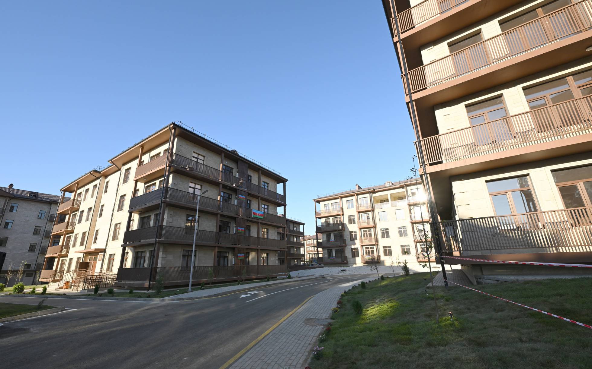 Cəbrayıl şəhərində yaşayış kompleksi